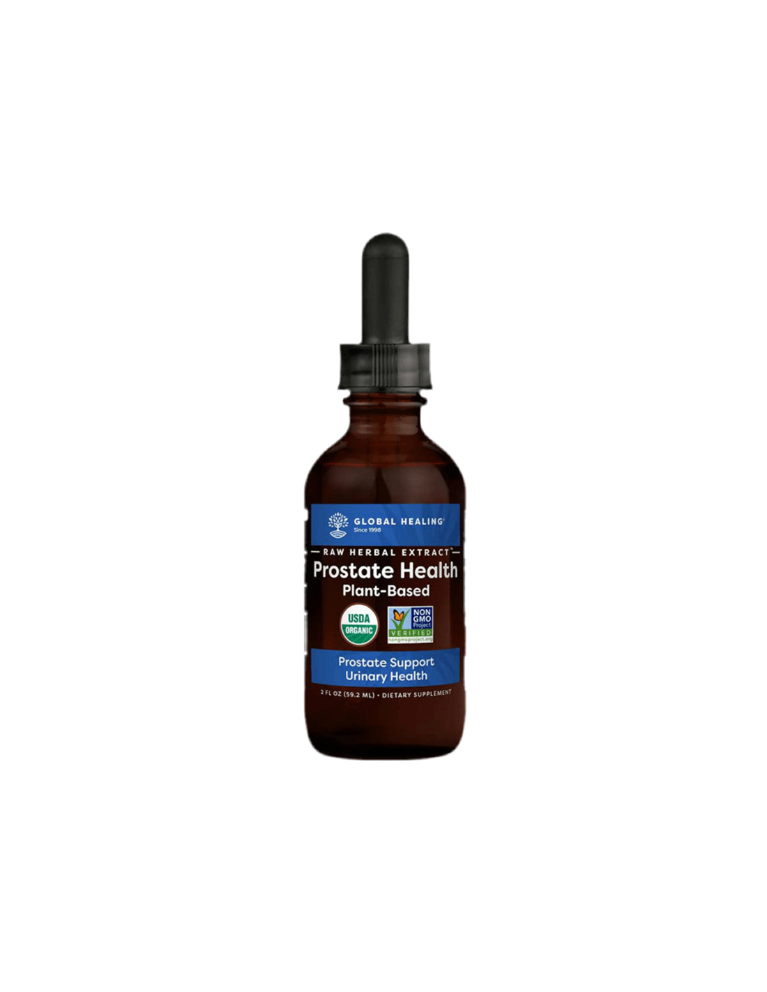 Prostate Health Plant-Based - Грижа за простатата, 59.2 ml Global Healing - Feel You