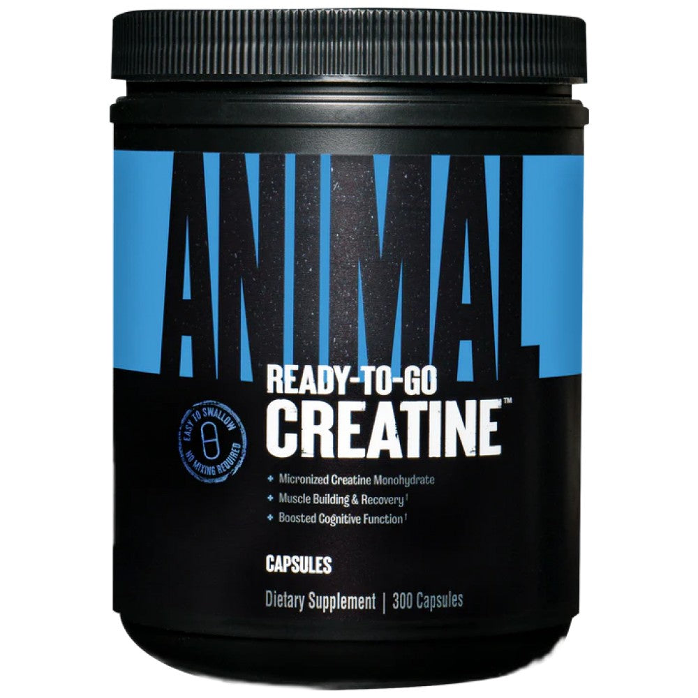 Animal Creatine Micronized Capsules - 300 капсули