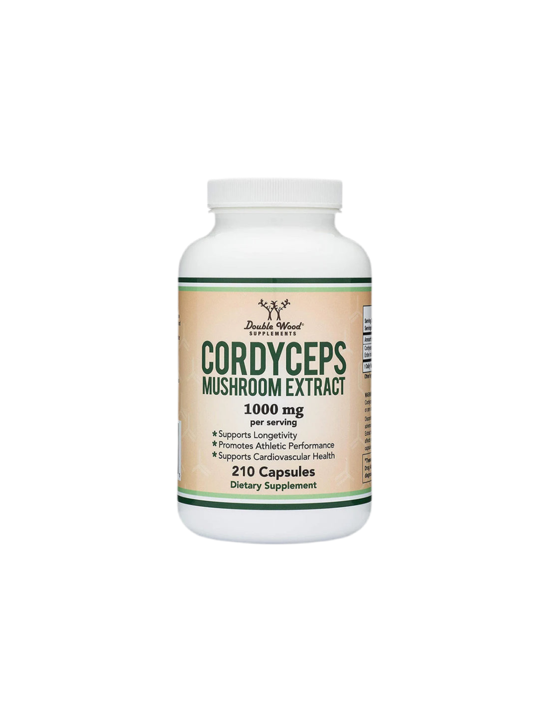 Energie si imunitate - Cordyceps, 210 capsule Double Wood