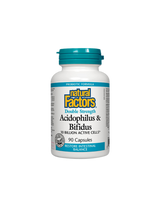 Acidophilus & Bifidus 10 Billion Active Cells Double Strength / Ацидофилус бифидус, 10 милиарда активни пробиотици, 90 капсули - Feel You