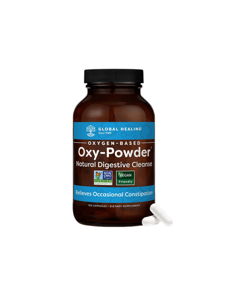 Oxy-Powder Natural Digestive Cleanse - Естествено прочистване на храносмилането, 60 капсули Global Healing - Feel You