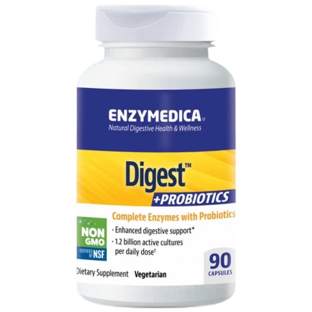 Digest + Probiotics - 90 капсули