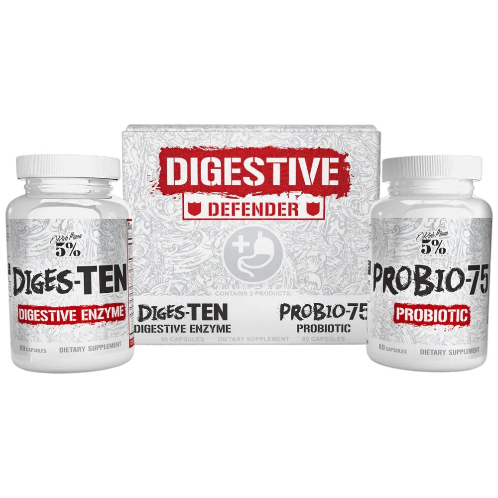 Protector digestiv | Enzime Digestive + Probiotice - 2 x 60 capsule