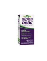 AlphaBetic® Alpha Lipoic Acid/ Алфа Бетик® Алфа Липоева Киселина 200 mg x 60 капсули Nature’s Way