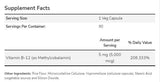 Methyl B-12 5000 mcg - 90 κάψουλες