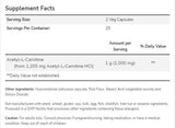 Acetyl L-Carnitine - 200 капсули