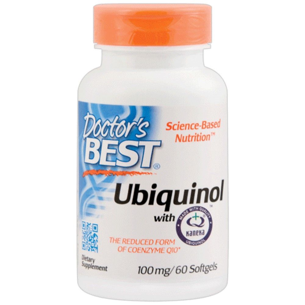 BEST Ubiquinol Kaneka QH 100 mg - 60 Гел капсули