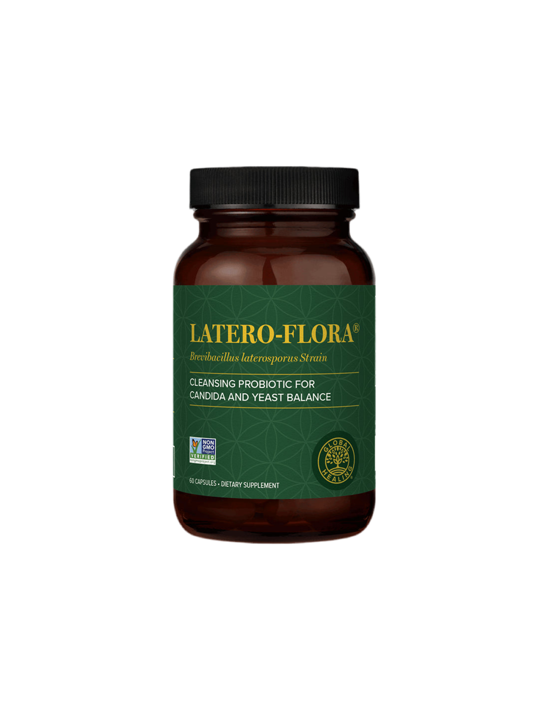 Latero-Flora™ Brevibacillus laterosporus (B.O.D.™ strain) - Пробиотик срещу Кандида в червата, 60 капсули - Feel You