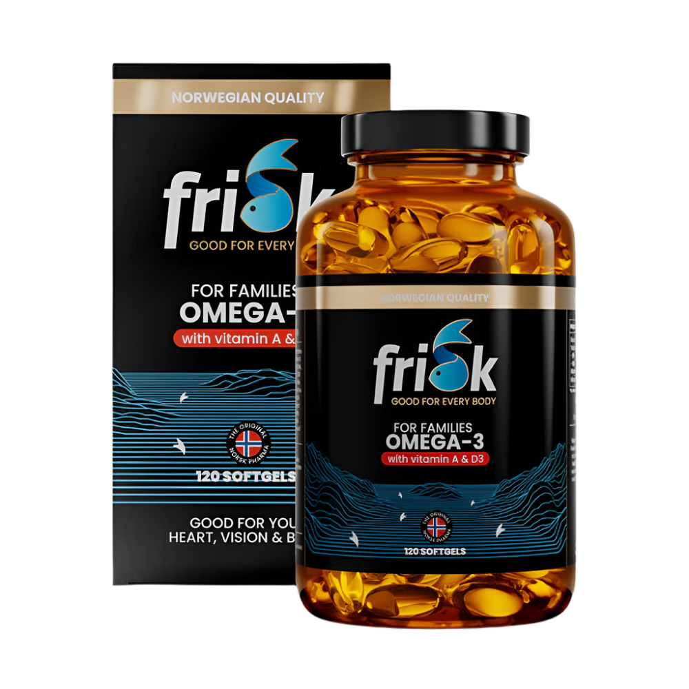 Original Omega-3 For Families 120 Softgels