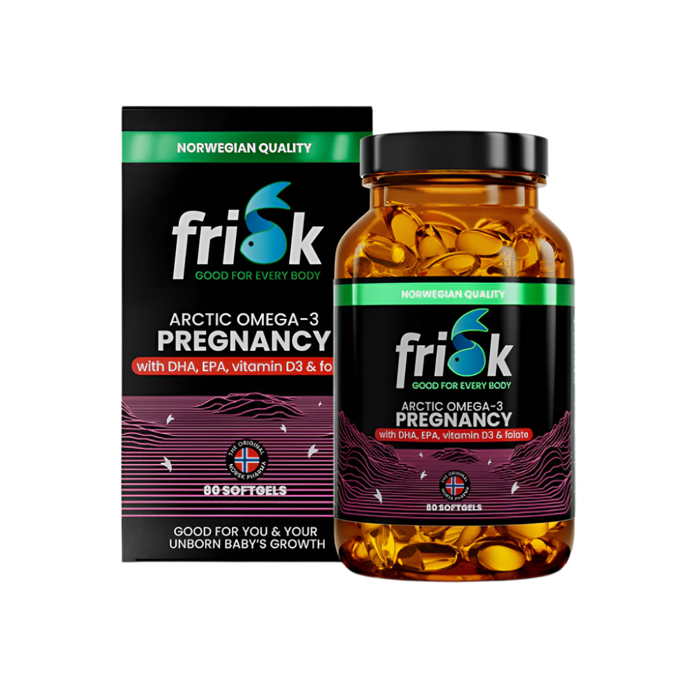 Arctic Omega-3 For Pregnancy /100% natural wild cod/ 80 softgels