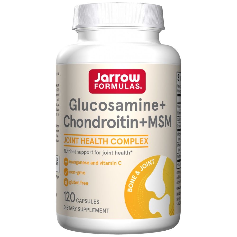 Glucosamine, Chondroitin, MSM - 120 капсули