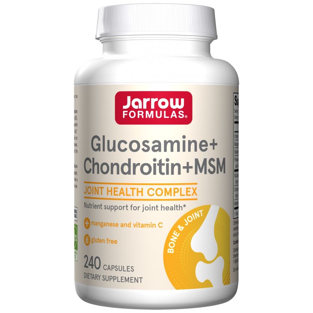 Glucosamine, Chondroitin, MSM - 240 капсули