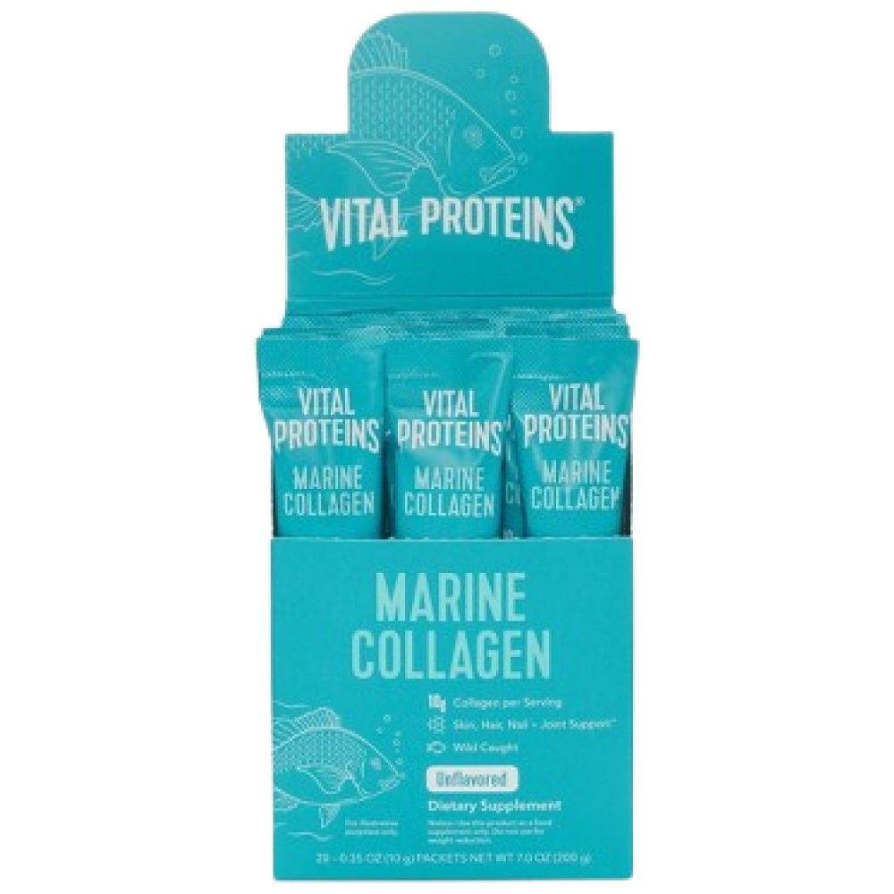 Marine Collagen / Hydrolyzed Fish Collagen - 10 x 10 грама