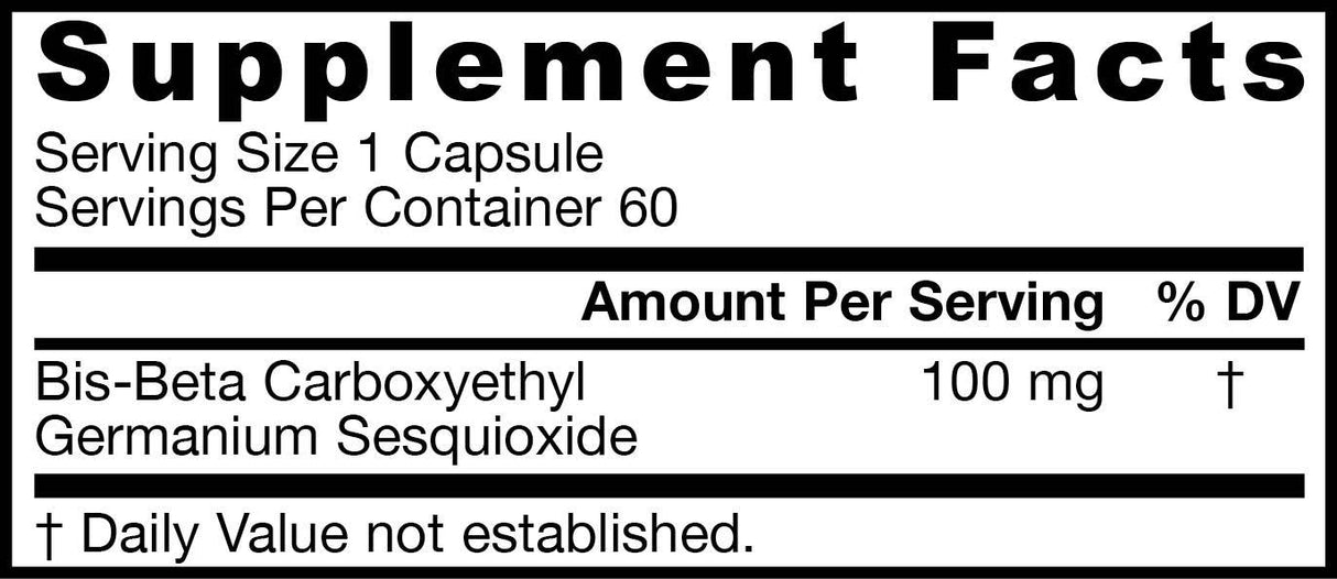 Germaniu GE-132 100 mg 60 capsule