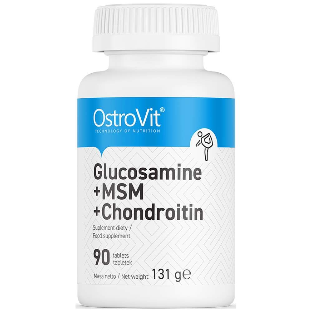 Glucosamine + MSM + Chondroitin - 30 Таблетки