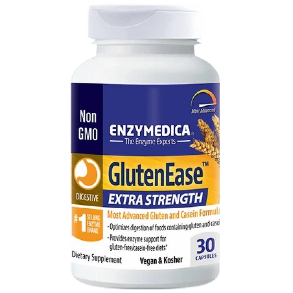 GlutenEase Extra Strength - 60 капсули