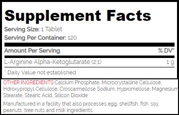 AAKG 1000 mg - 120 tablete