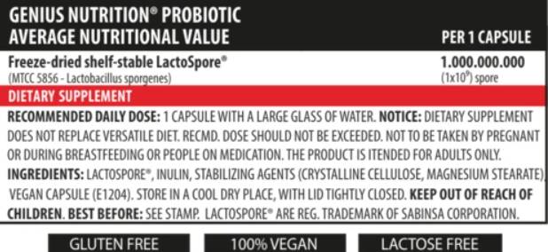 Probiotic - 60 капсули