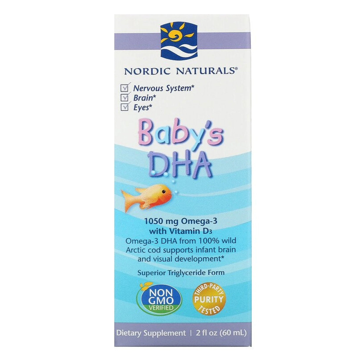 Baby's DHA | 1050mg Omega-3 With Vitamin D - 60 мл