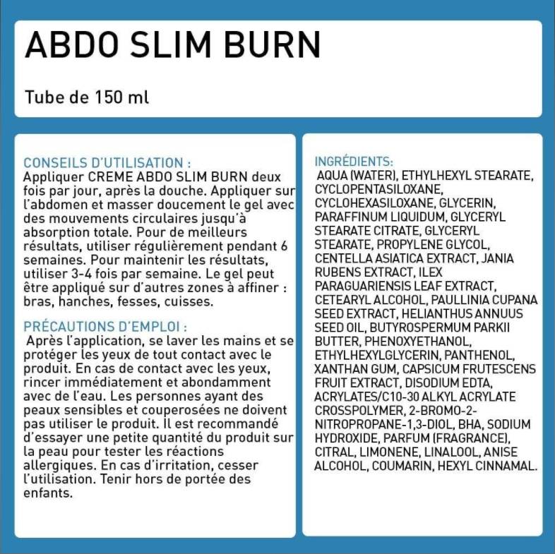 Sculpting Abdo Slim Burn | Six-Pack Abs Cream - 150 мл