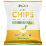 Keto Chips | Ελβετικό τυρί &amp; γαλλικό κρεμμύδι - 30 γραμμάρια