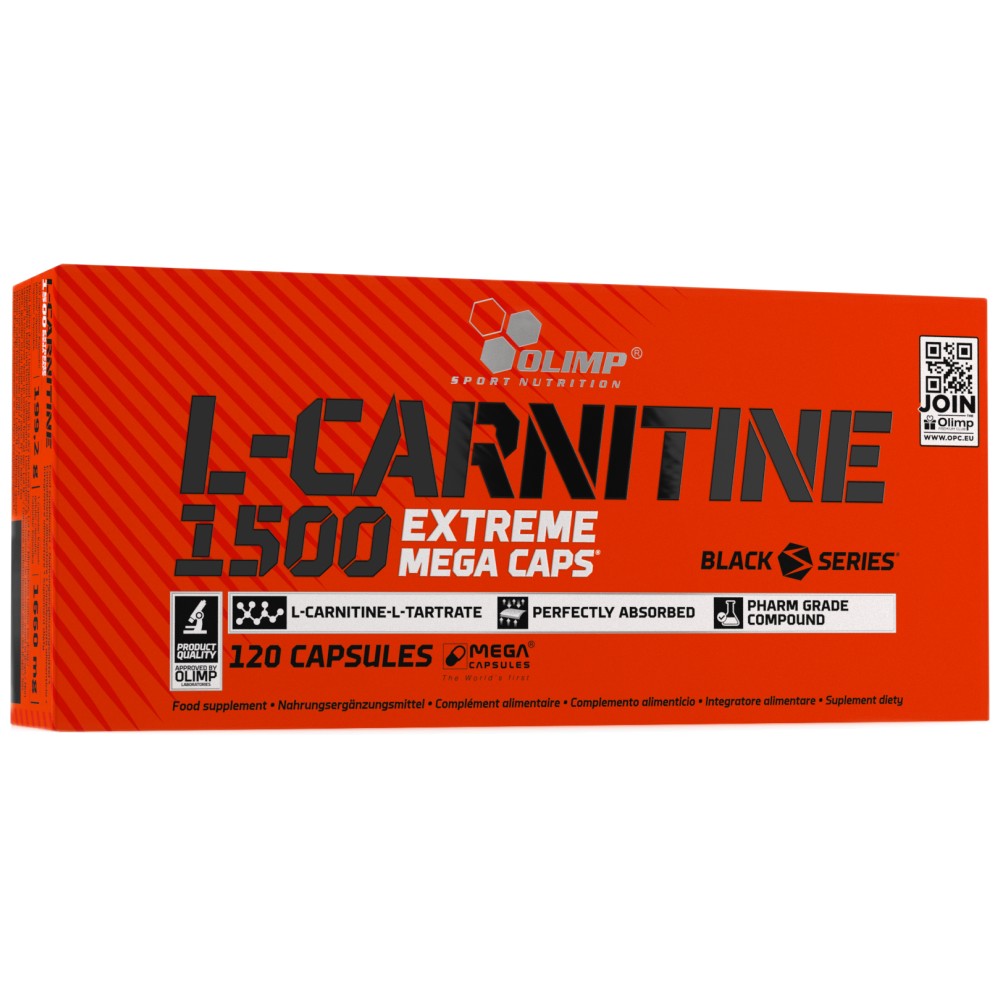 L-CARNITINE XTREME MEGA CAPS 1500 - 120 капсули