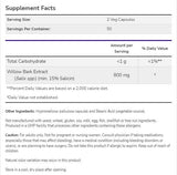 Extract de scoarță de salcie 400 mg - 100 capsule