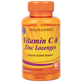 Vitamin C & Zinc Lozenges / Immune System Support - 60 Бонбона