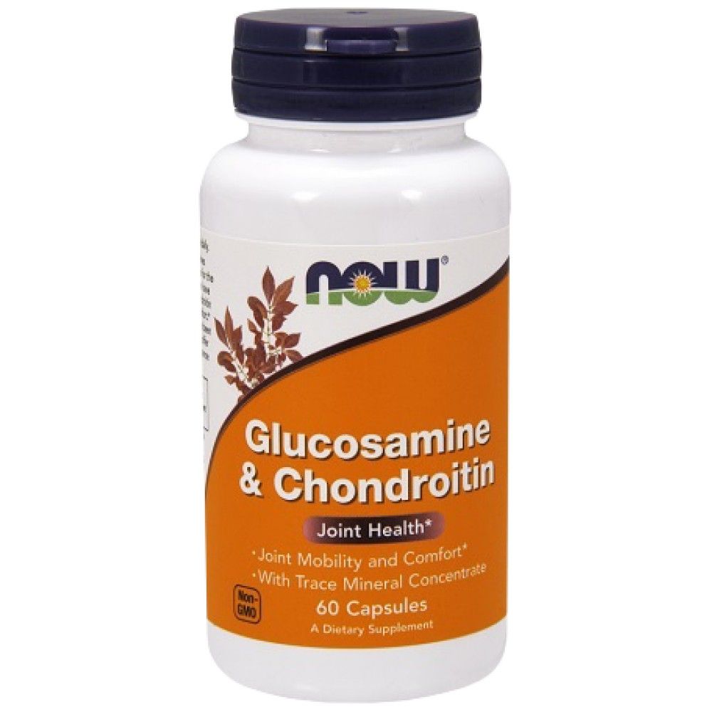 Glucosamine & Chondroitin With Trace Mineral Concentrate - 120 капсули