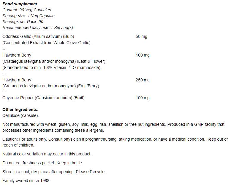 Extract concentrat de usturoi super inodor - 90 de capsule