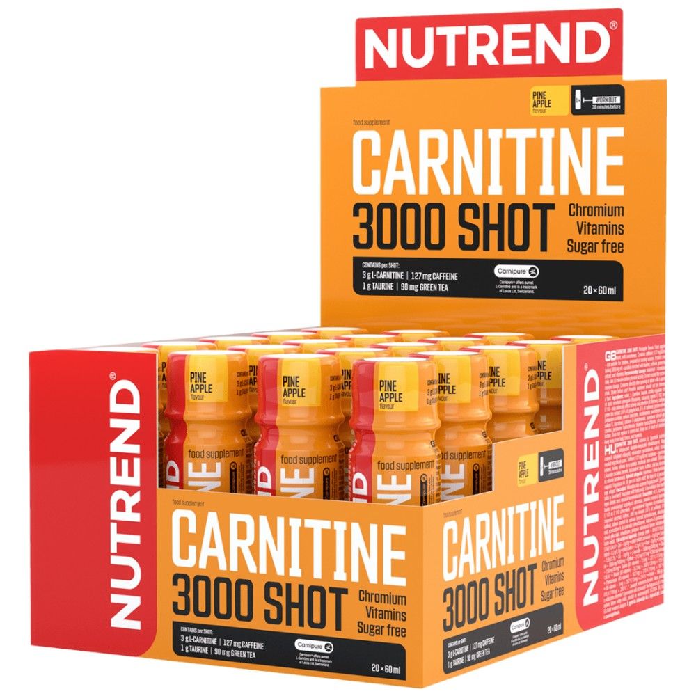 Carnitine 3000 Shot - 20 x 60 мл