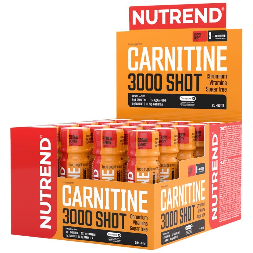 Carnitine 3000 Shot - 20 x 60 мл