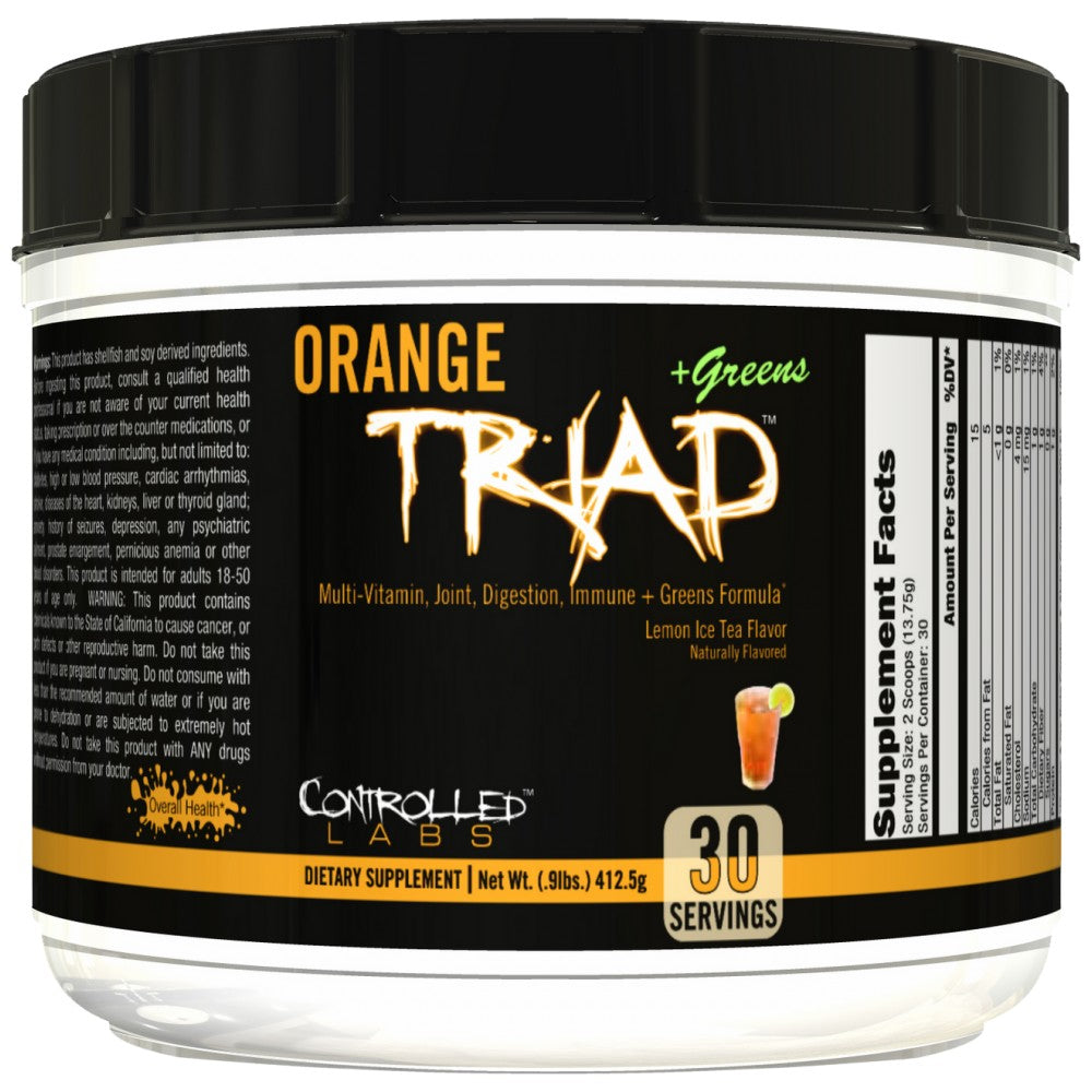 Orange TRIAD + Greens Powder - 412 грама