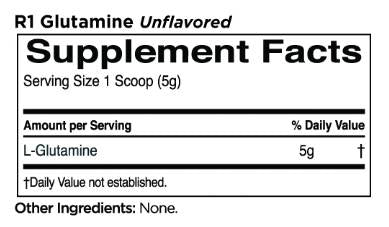 Γλουταμίνη | 100% Micronized L-Glutamine - 398 γραμμάρια