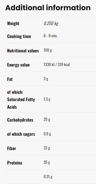 Bogat în proteine ​​35% - Carbohidrați redus | Maccheroni - 200 de grame