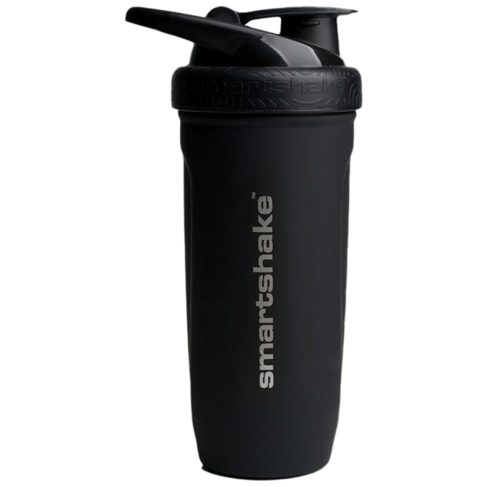 Smart Reinforce Shaker από ανοξείδωτο χάλυβα | Μαύρο - 900 ml