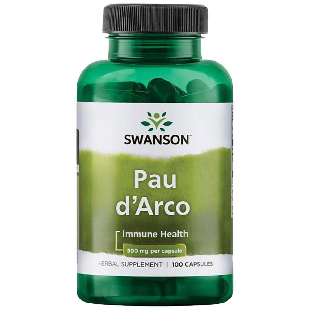 Pau D'Arco 500 mg - 100 капсули