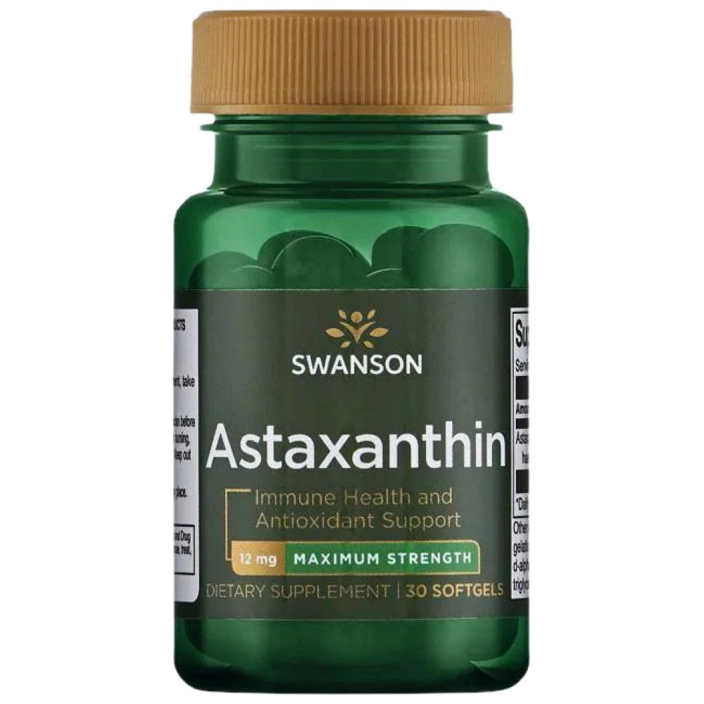 Astaxanthin 12 mg - 30 Гел капсули