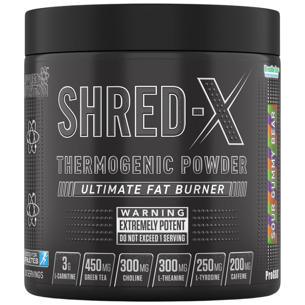 Shred-X Thermogenic Powder | Ultimate Fat Burner - 300 грама