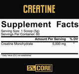 Creatine Monohydrate Powder | Core Series - 300 грама