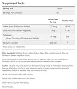 Potasiu plus Iod | Suport echilibru electrolitic - 180 tablete