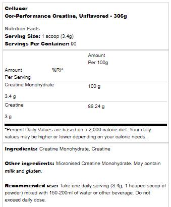 COR Performance CREATINE - 306 грама