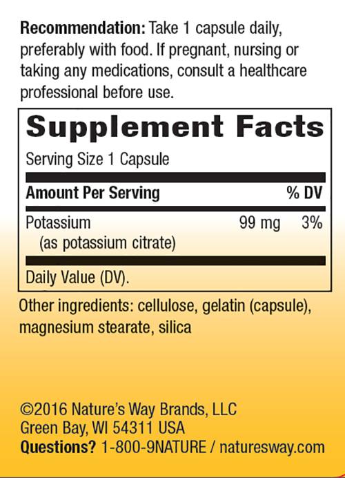 Potassium Complex 99 mg - 100 κάψουλες