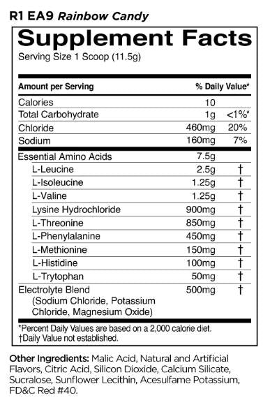 Essential Amino 9 | EAA με ηλεκτρολύτες - 345 γραμμάρια