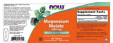 Magnesium Malate 1000 mg - 180 Таблетки