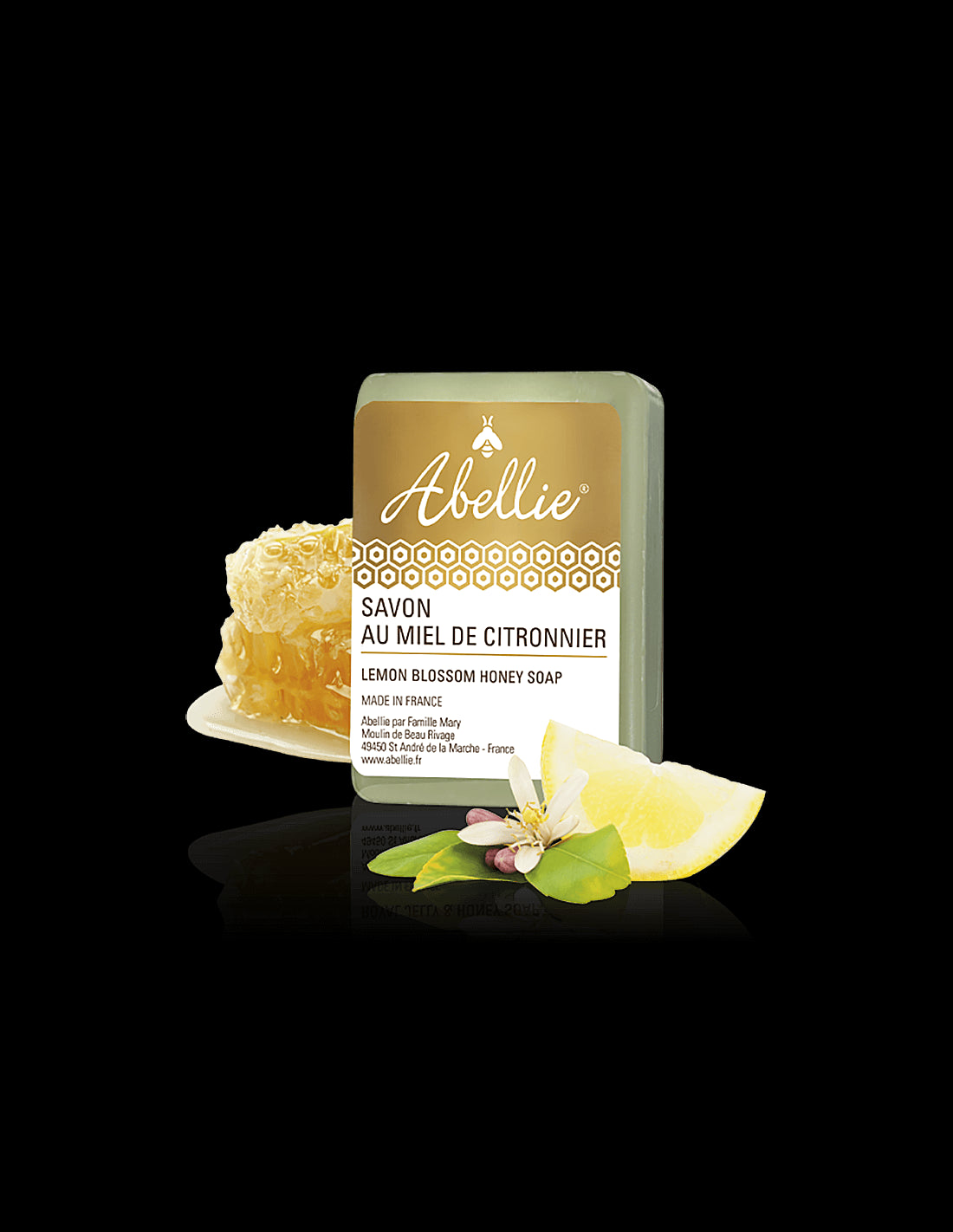 Сапун с мед от лимонов цвят - Abellie Savon au miel de citronnier, 100 g