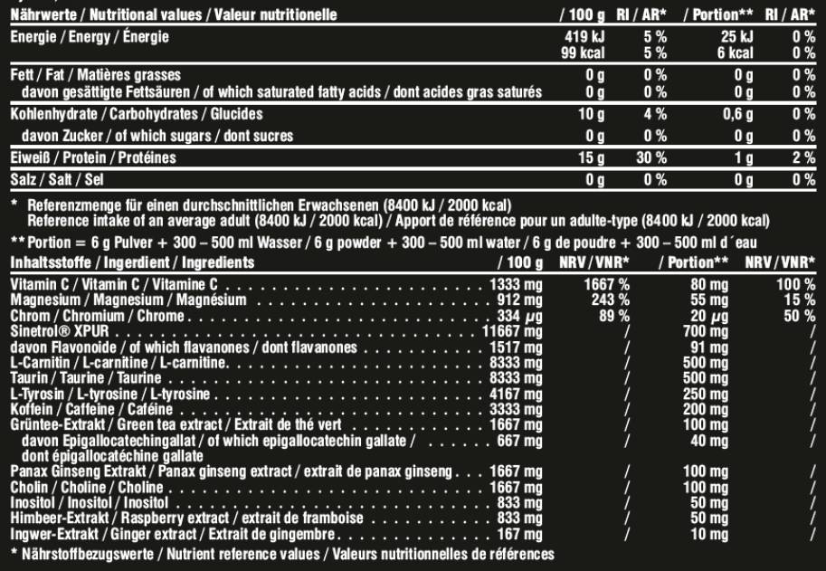 Slimferno | Thermogenic Burner Powder - 240 грама