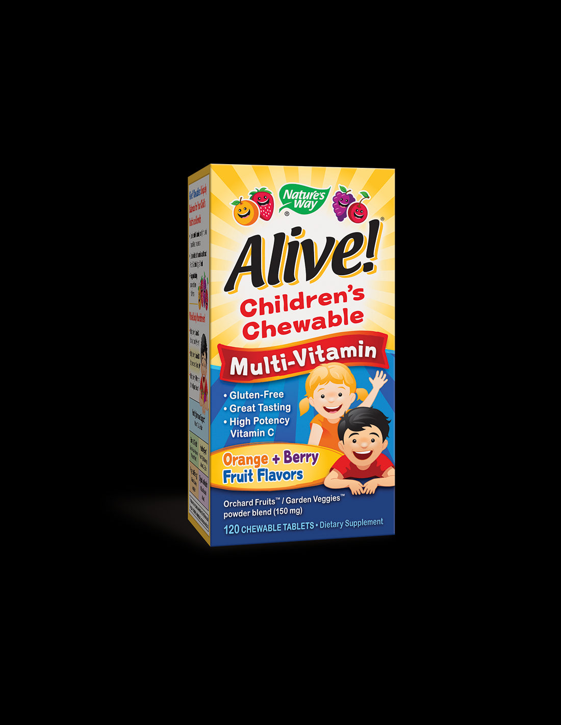 Alive! Children's Chewable Multi-Vitamin Tablets - 120 Дъвчащи таблетки