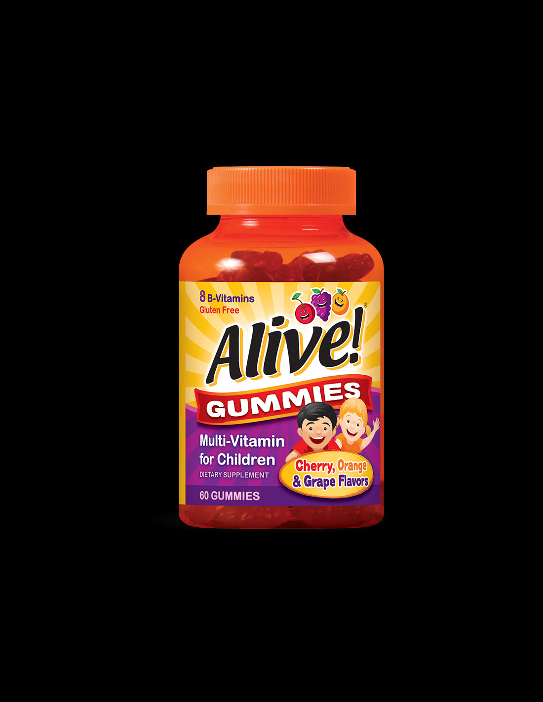 În viaţă! Multi-vitamine pentru copii Gummies / Alive! Multivitamine pentru copii x 60 tablete de gel Nature's Way