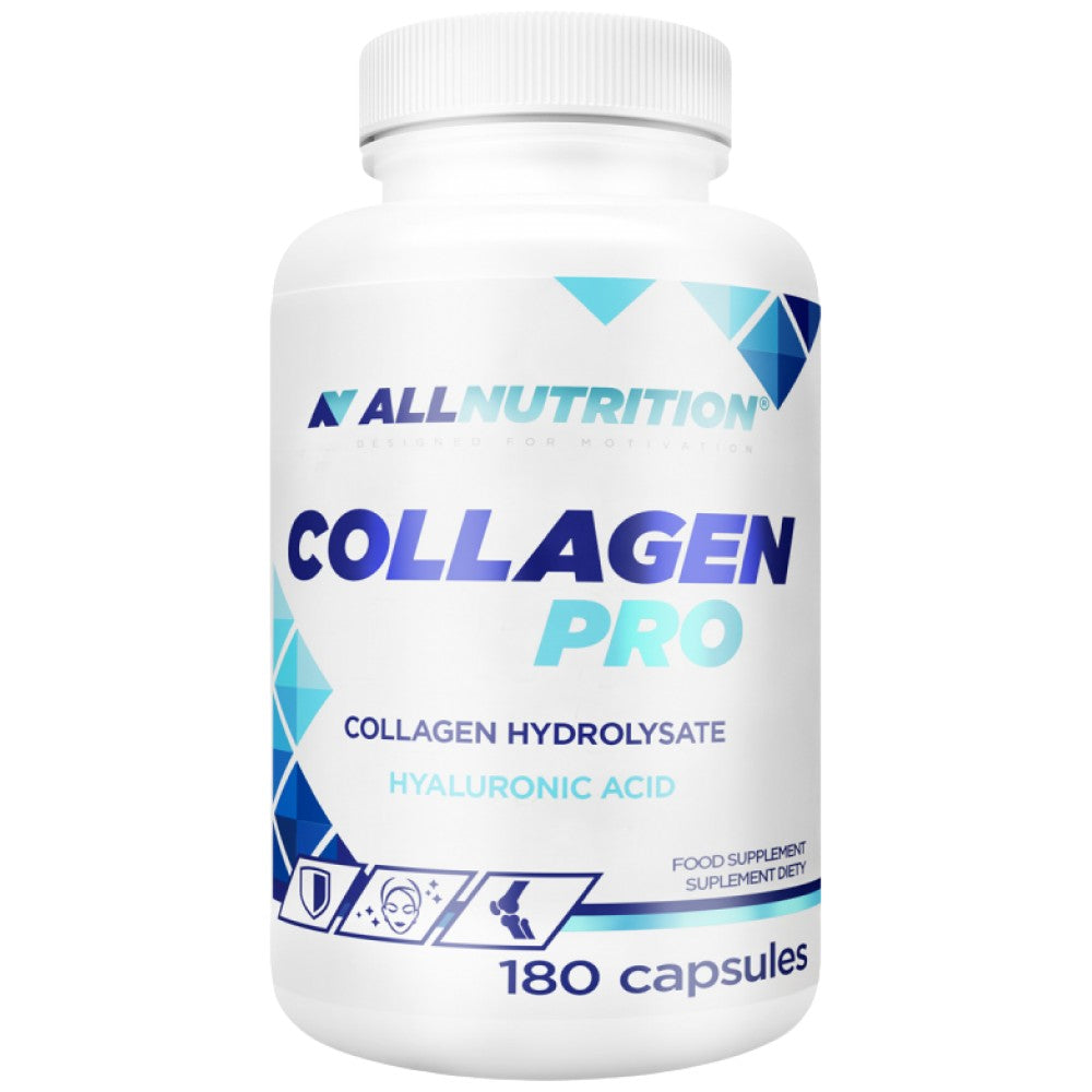 Collagen Pro Caps | with Glucosamine, Chondroitin, Hyaluronic, Boswellia - 180 капсули